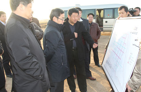 上官吉庆在蟠龙新区调研时强调：精心打造新宝鸡的引领区