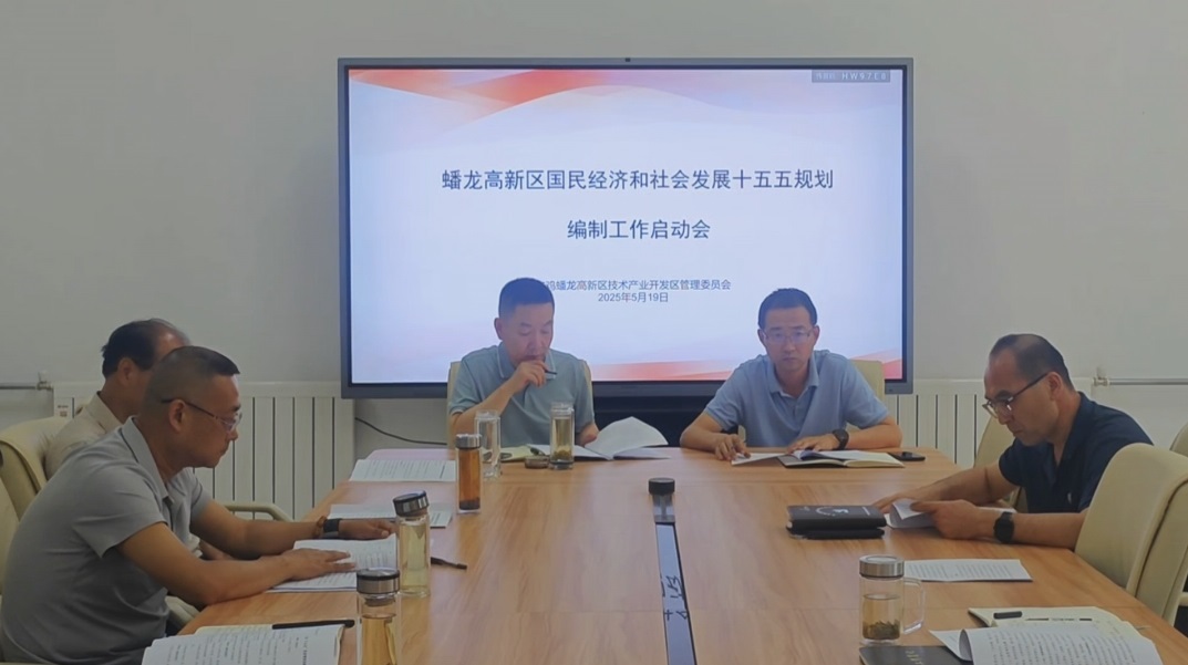 蟠龙高新区召开"十五五"规划编制启动会锚定发展蓝图谋新篇