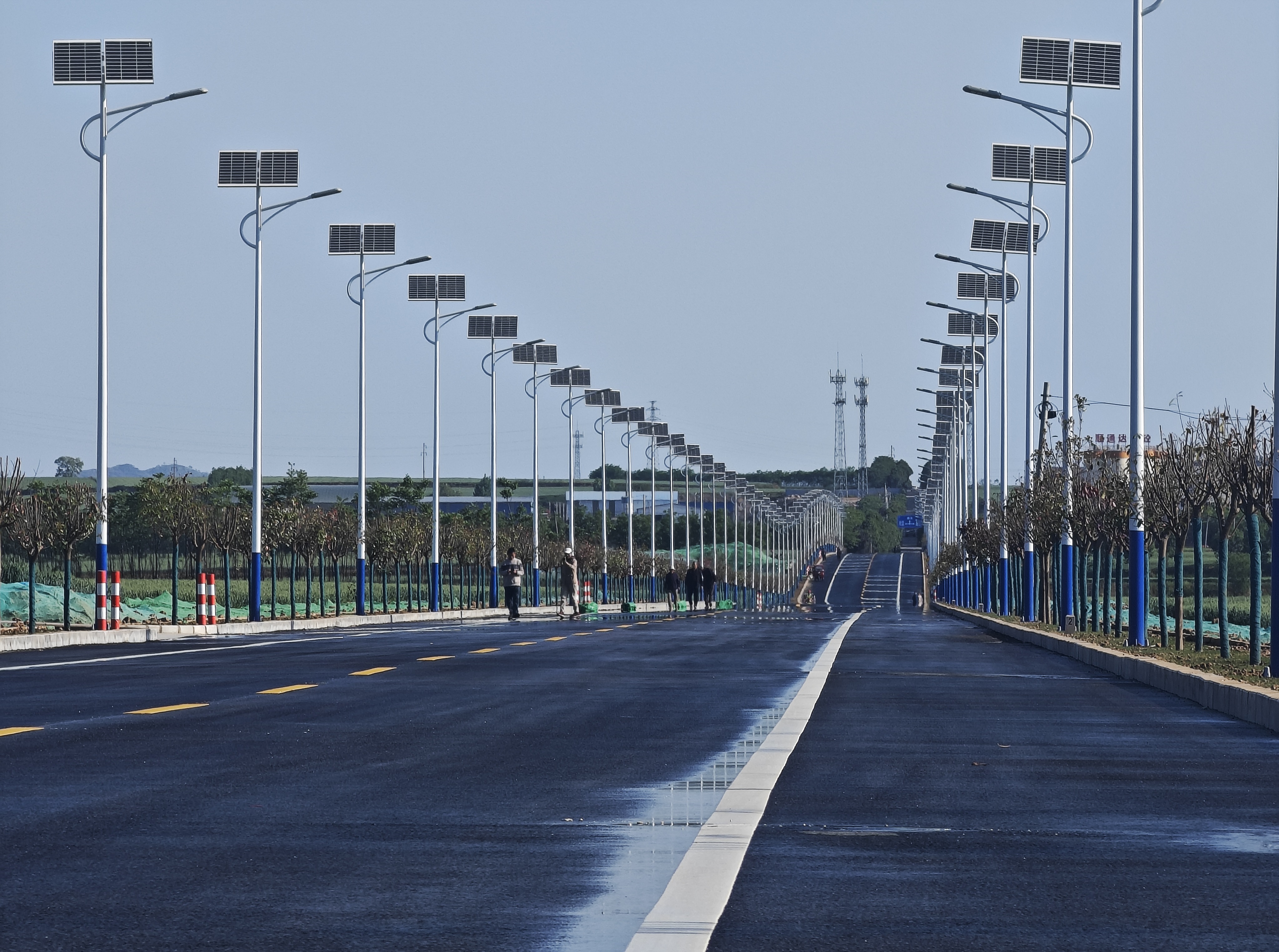 宝蟠公路支线今日通车！