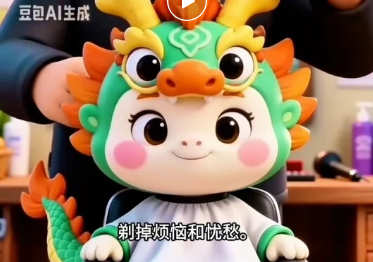 双龙抬头祝您抬头见喜！