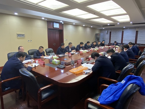 加强深度合作 实现政企共赢 惠进才与中化学建设投资集团副总经理王泽正一行座谈